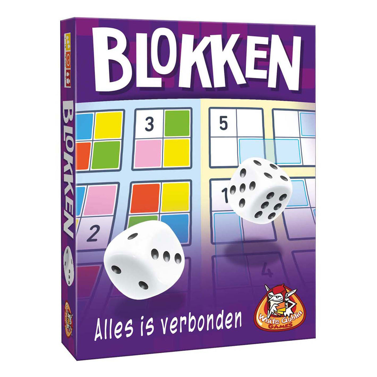 Bloki do gry Biały Goblin - gra w kości