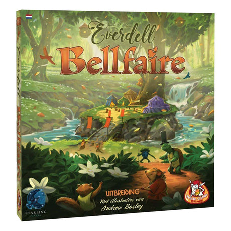 White Goblin Games Everdell: gra planszowa Bellfaire (holenderski, dodatek, 1–6 graczy, 40 minut, od 10 lat)