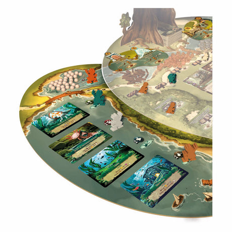 White Goblin Games Everdell: Pearlbrook gra planszowa (holenderski, dodatek, 1 - 4 graczy, 60 minut, od 10 lat)