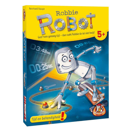 Gry z białym goblinem Robbie Robot - gra karciana z żółtej serii