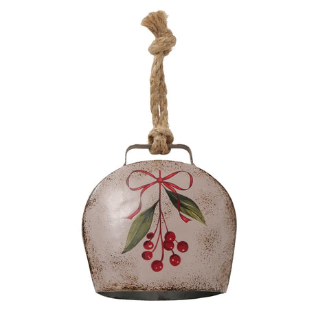 Zegar wiszący Boltze Home Deco Noelle beżowy 11,5x5x12cm