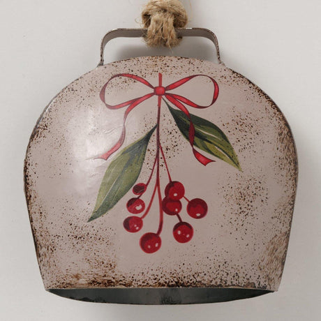 Zegar wiszący Boltze Home Deco Noelle beżowy 11,5x5x12cm