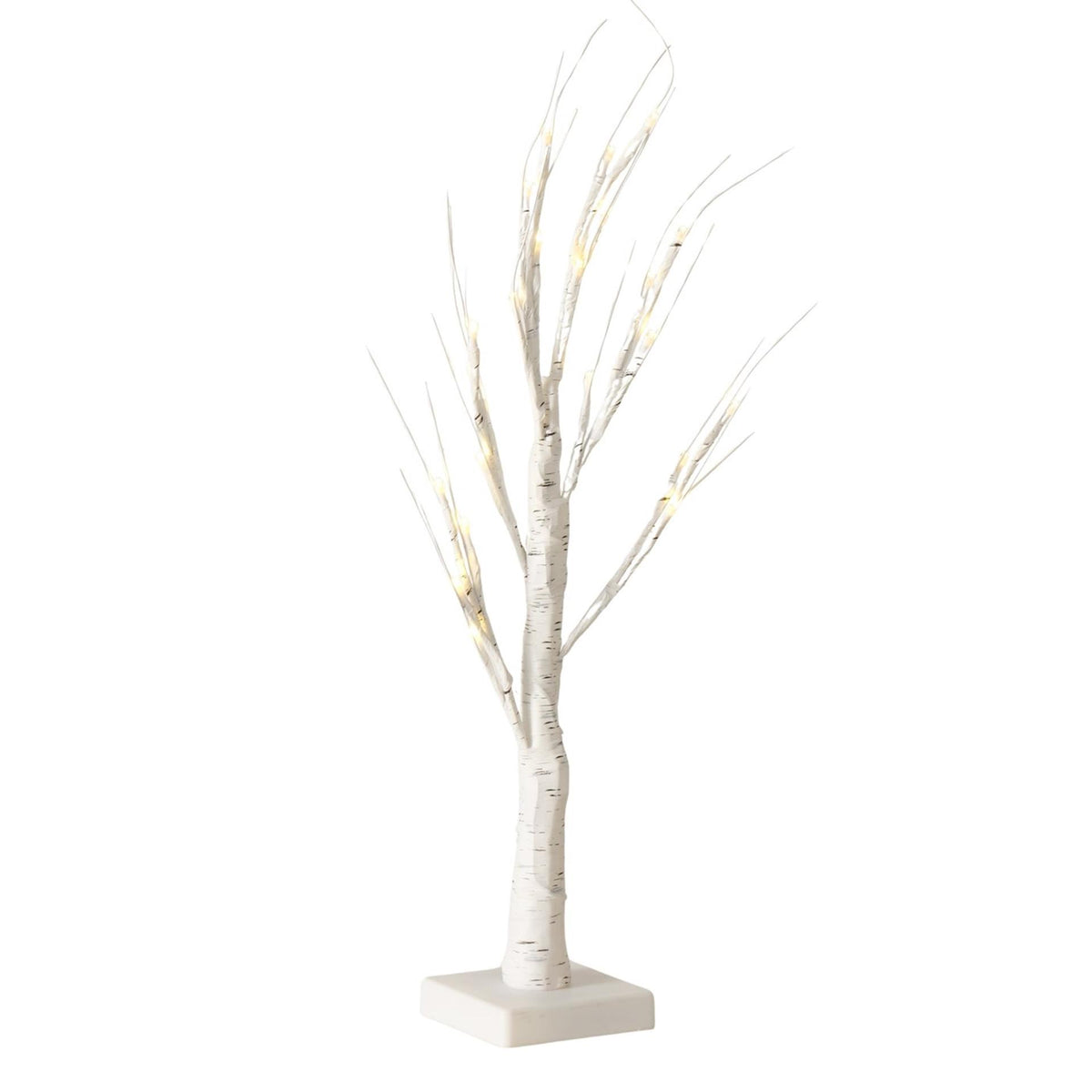 Boltze dekoracja wnętrz drzewo jura led 10x10x53cm
