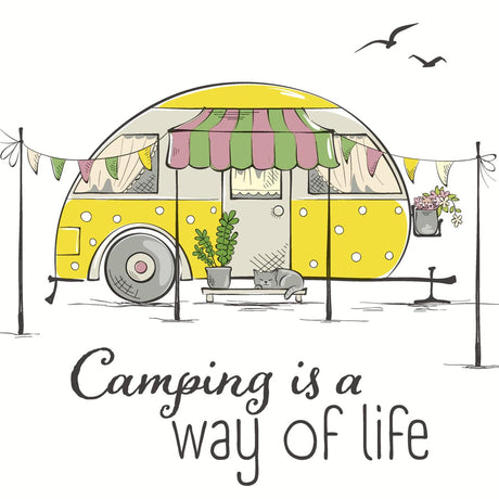 Serwetki Duni Camp Life 33x33cm 20 sztuk