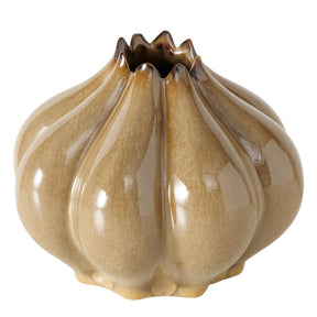 Wazon domowy Boltze Aurelia brązowy ã˜15,5xh12,3cm