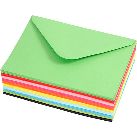 Firma Creativ https: www.cchobby.nl kolorowe-koperty-rozmiar-koperta-11-5x16-cm-80-gr-różne-kolory-10x10-sztuka-1-pudełko