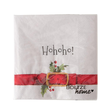 Serwetki domowe Boltze hohoho, opakowanie 20 sztuk, 16,5 x 16,5 x 3 cm