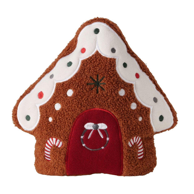 Poduszka domowa Boltze imbirowy domek z piernika 28cm