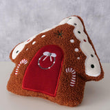 Poduszka domowa Boltze imbirowy domek z piernika 28cm