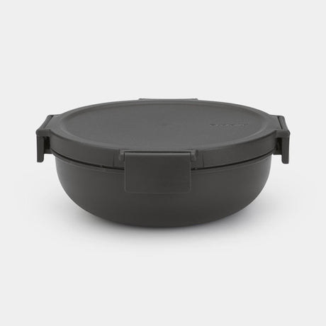 Brabantia Make Take Pojemnik na sałatkę 1,3l ciemnoszary
