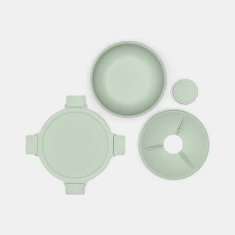 Pojemnik na sałatkę Brabantia Make Take Take 1,3l Jade Green
