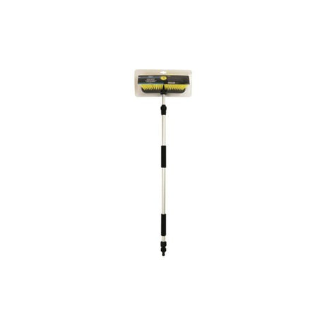 Pędzel do mycia z teleskopowym uchwytem 95-160 cm żółty