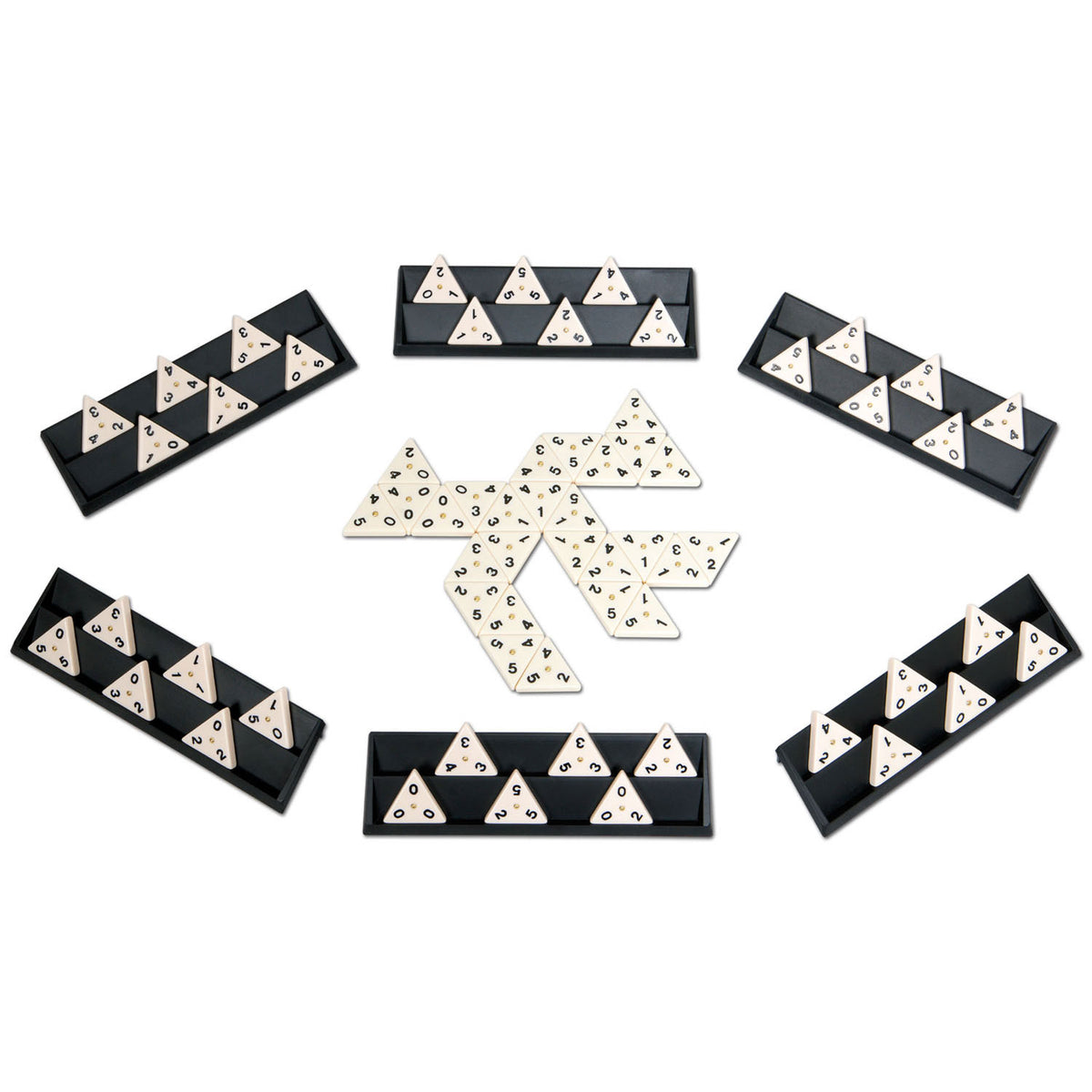 Goliat triominos wyróżnia się na 6 osób