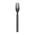 Plastikowy widelec granitowy Duni wielokrotnego użytku 18 cm, opakowanie 6 sztuk