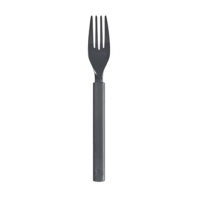 Plastikowy widelec granitowy Duni wielokrotnego użytku 18 cm, opakowanie 6 sztuk
