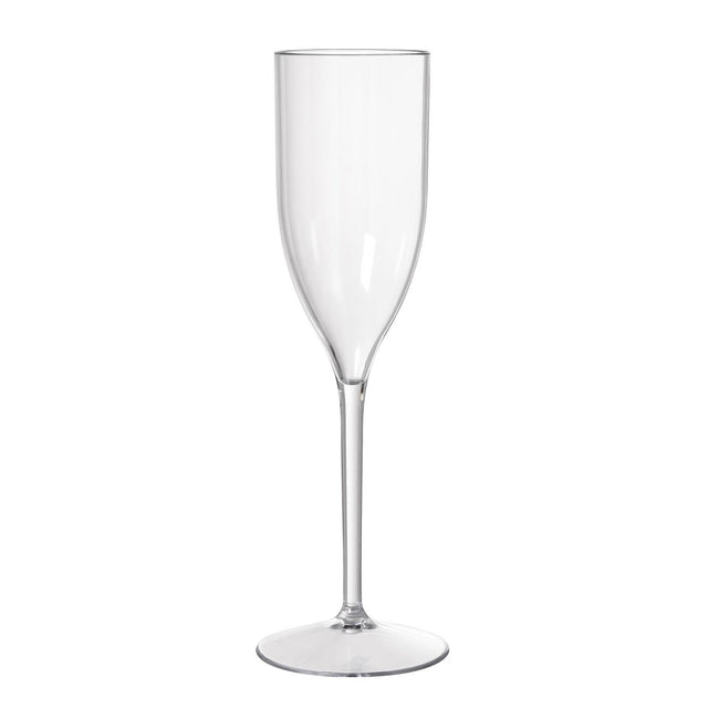 Plastikowy kieliszek do szampana Duni elegancja 13 cl