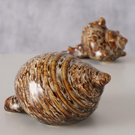 Ceramiczna muszla dekoracyjna Boltze 10x5cm