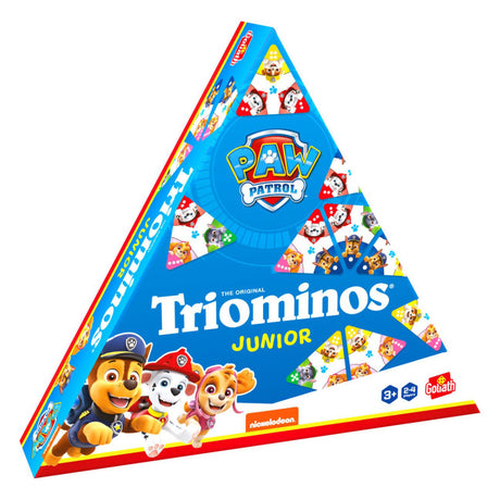 Goliath triominos junior paw patrol - gra planszowa - gra dla dzieci - graj w triomino ze swoją ulubioną postacią z psiego patrolu.