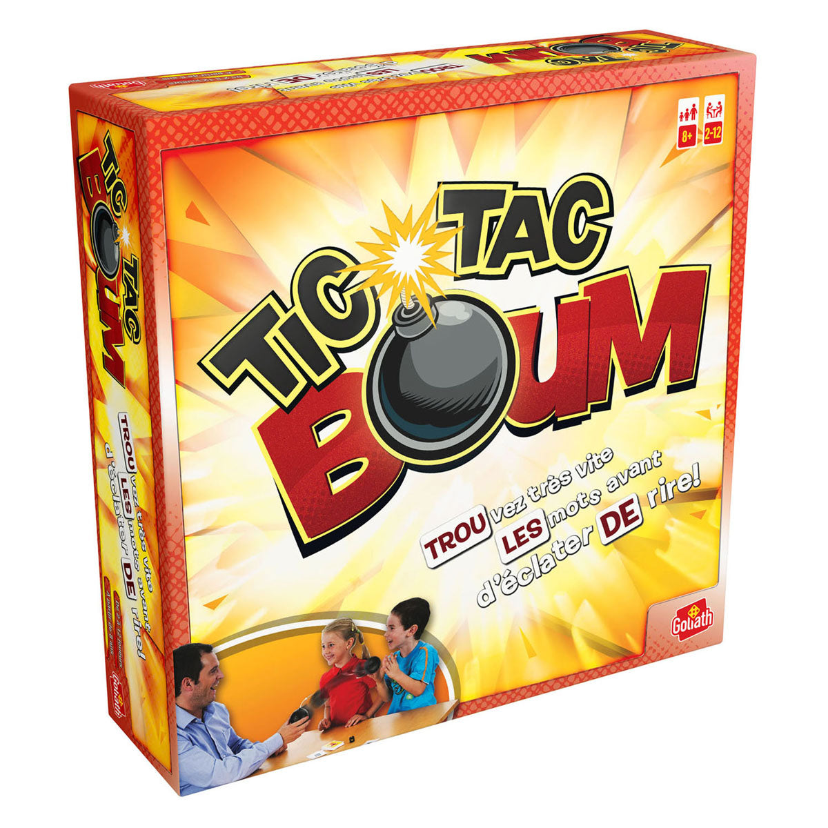 Gry Goliat Goliat, gra karciana „tic tac boum” - francuska