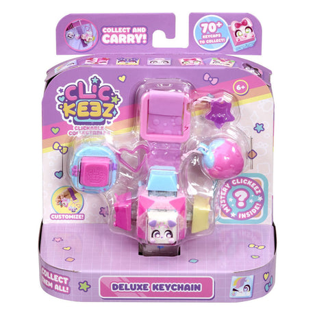 Clickeez seria 1 - brelok w kształcie kostki - zabawki fidget - zbierz je wszystkie - antystres - zabawki - relaks - fidget klawiatury