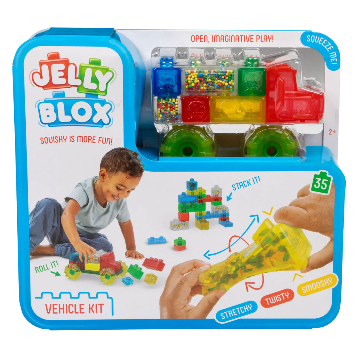 Goliath Jelly blox - zestaw pojazdów - 35 szt.