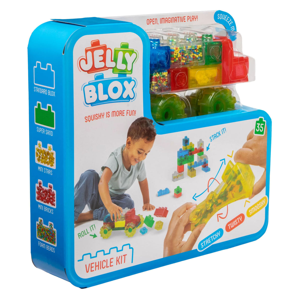 Goliath Jelly blox - zestaw pojazdów - 35 szt.