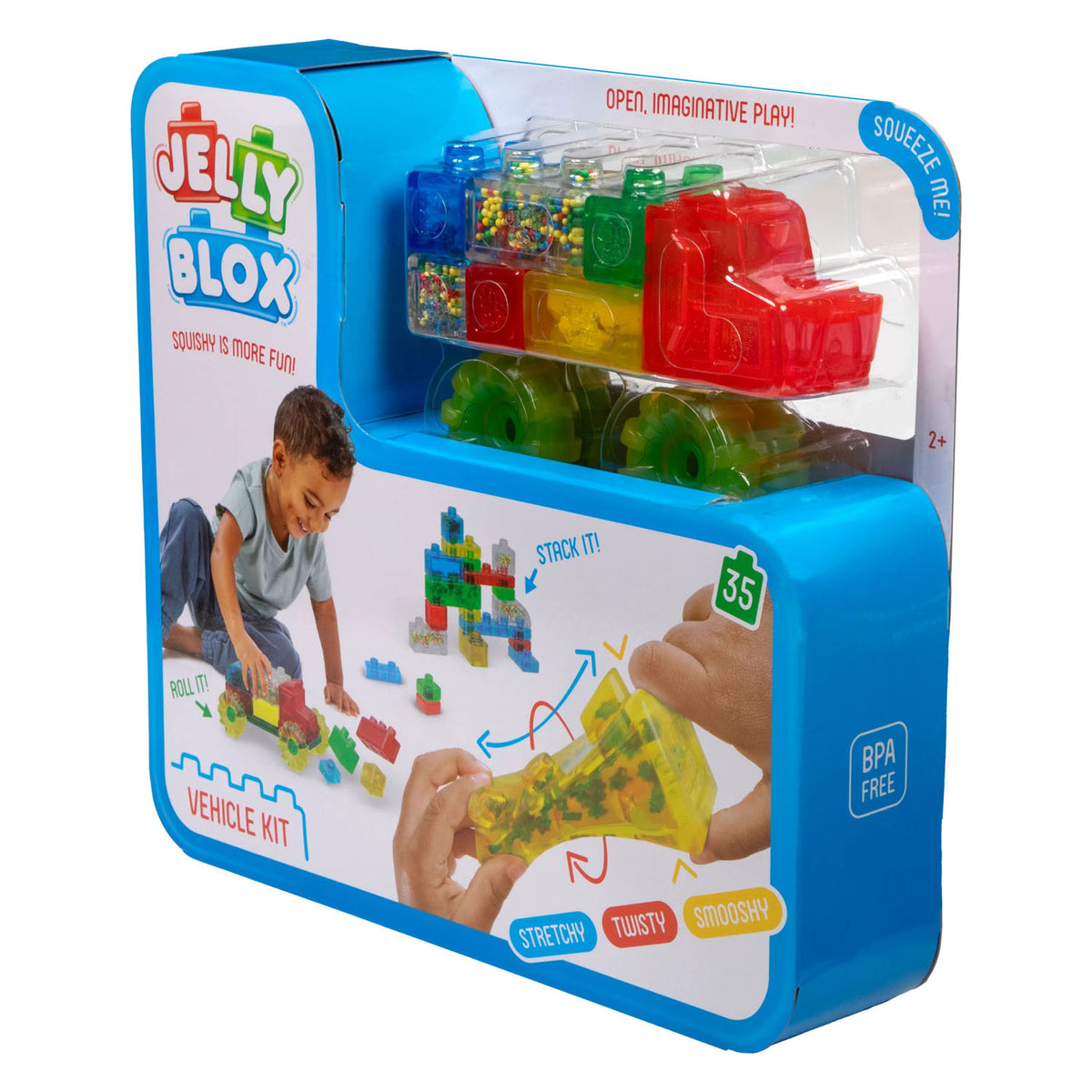 Goliath Jelly blox - zestaw pojazdów - 35 szt.