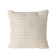 Boltze home kussen hygge polyester vierkant effen crã¨mewit