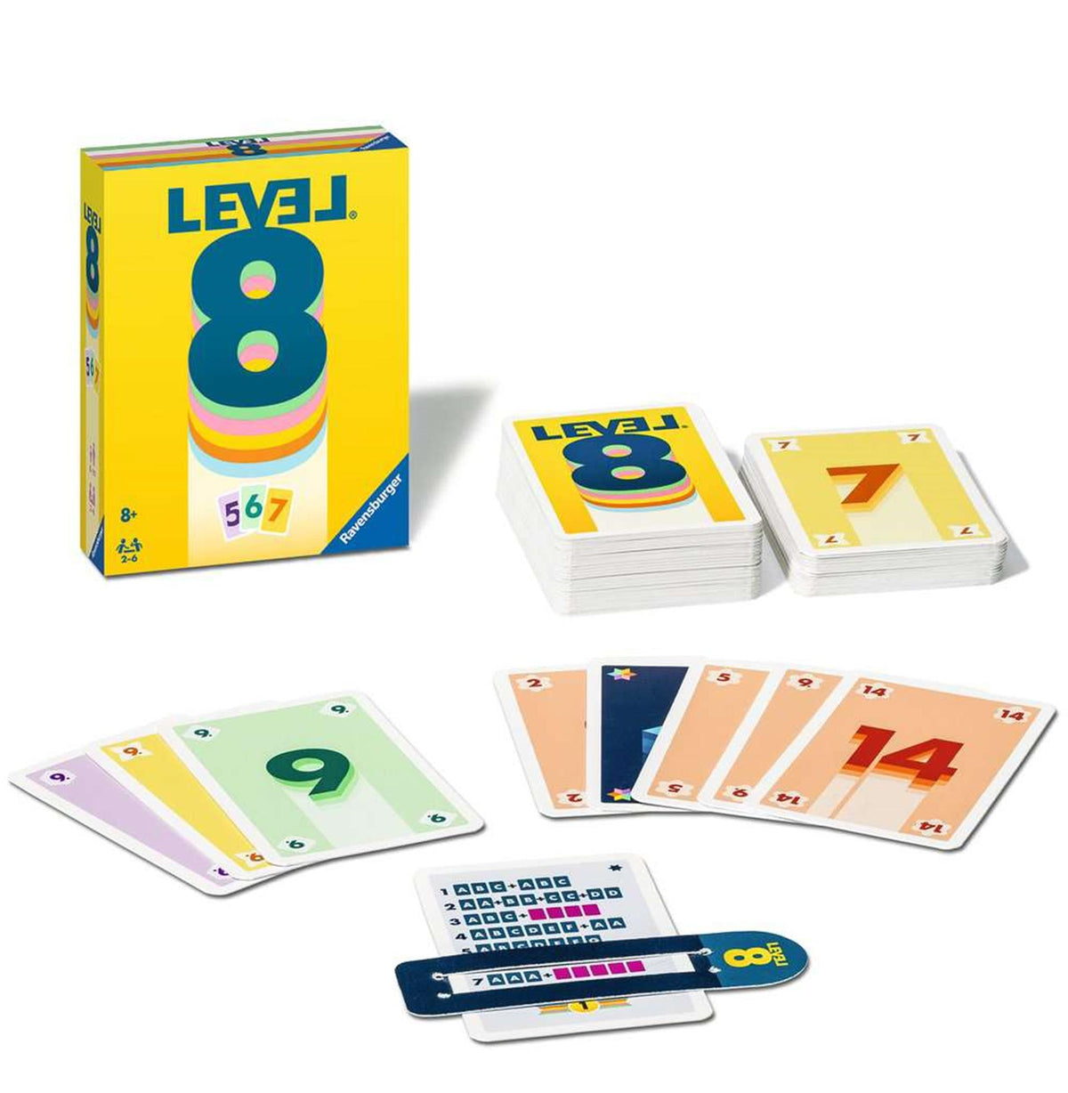 Gra karciana Ravensburger poziomu 8