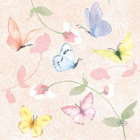 Serwetki Duni słodka brzoskwinia 33x33cm