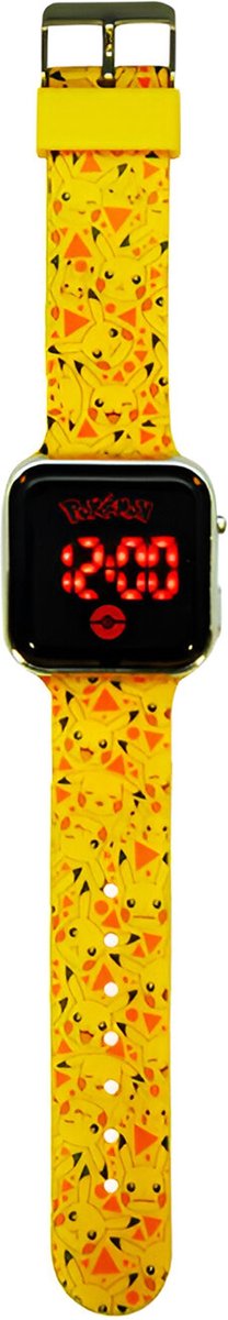 Accutime pokémon - zegarek led - pikachu - żółty - dzieci