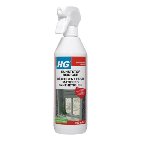 Środek do czyszczenia tworzyw sztucznych Hg - 500ml - szybkie i nieskazitelne rezultaty