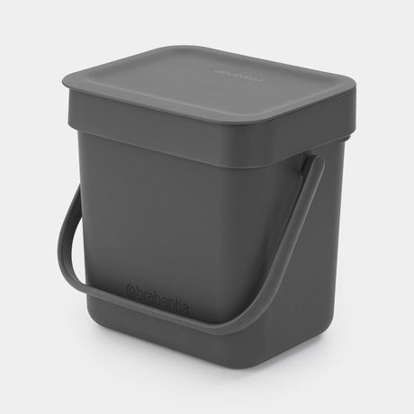 Kosz na śmieci Brabantia sort go 3l szary