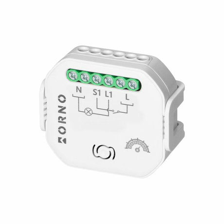 Orno tuya dodo-type relais 1 kanaal met dimmer smart wi-fi+ble