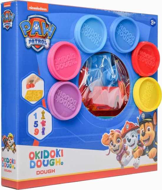 Markowy zestaw glinek Psi Patrol okidoki