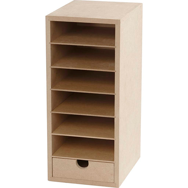 Https: www.cchobby.nl Moduł-do przechowywania papieru-h-31-5-cm-d-18-cm-w-14-cm-a6-1-piece-210048