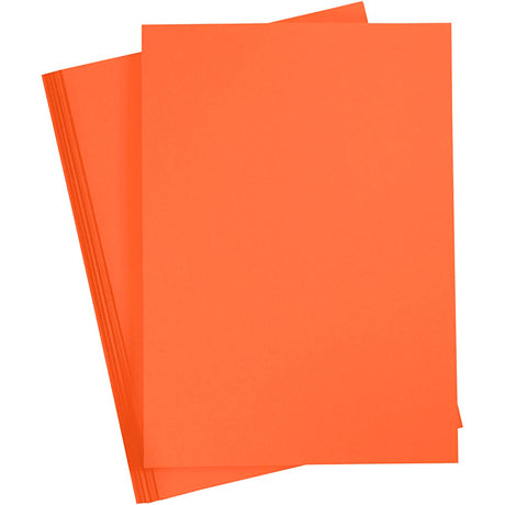 Kolorowa firma Creativ Mandarin Orange A4, 20 arkuszy