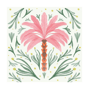 Serwetki Duni Palm Oasis 3-warstwowe chusteczki 24x24cm