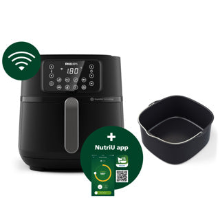 Podłączony Philips HD9285 93 Airfryer XXL