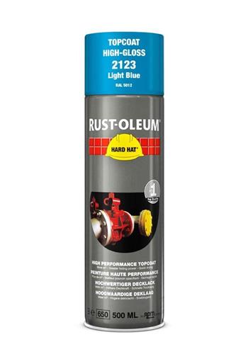 Spray rdzawo-oleum w puszce niebieski ral5012 500ml
