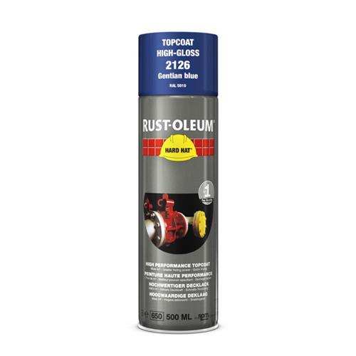 Spray rdzawo-oleum w puszce niebieski ral5010 500ml