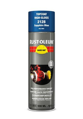 Puszka sprayu rdzawo-oleum niebieska RAL5003 500ml