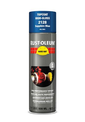 Puszka sprayu rdzawo-oleum niebieska RAL5003 500ml