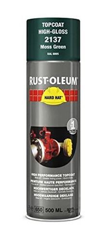 Spray rdzawo-oleum w puszce zielony ral6005 500ml