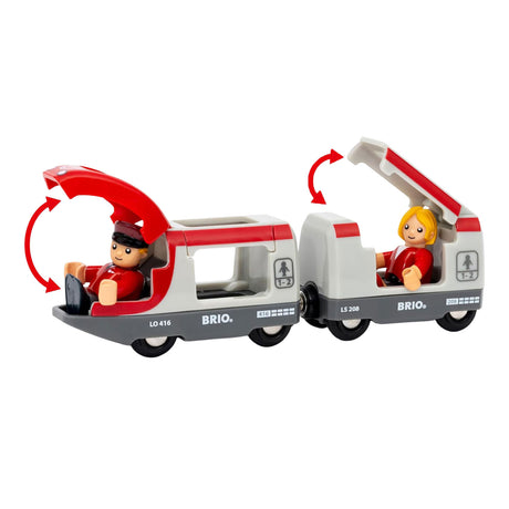 Zestaw pociągowy Ravensburger brio start pociąg podróżny - 22 sztuki.