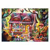 Ravensburger Puzzle Little Red Riding Hood i de Wolf, 1000st.