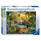 Ravensburger Puzzle Leopards w dżungli, 1500st.