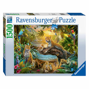 Ravensburger Puzzle Leopards w dżungli, 1500st.