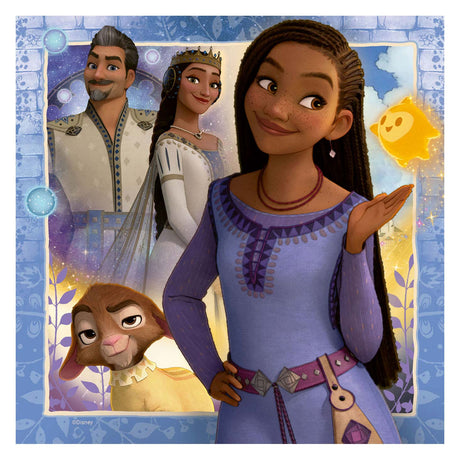 Puzzle Ravensburger Disney Życzenie - układanka - 3x49 elementów