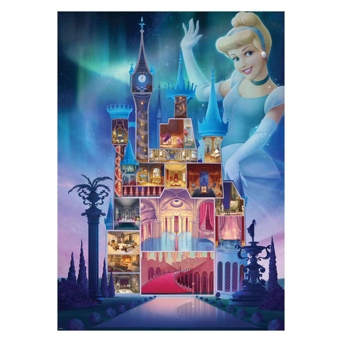 Ravensburger Castles Cinderella Jigsaw Puzzle, 1000st.